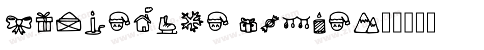Christmas Icons字体转换